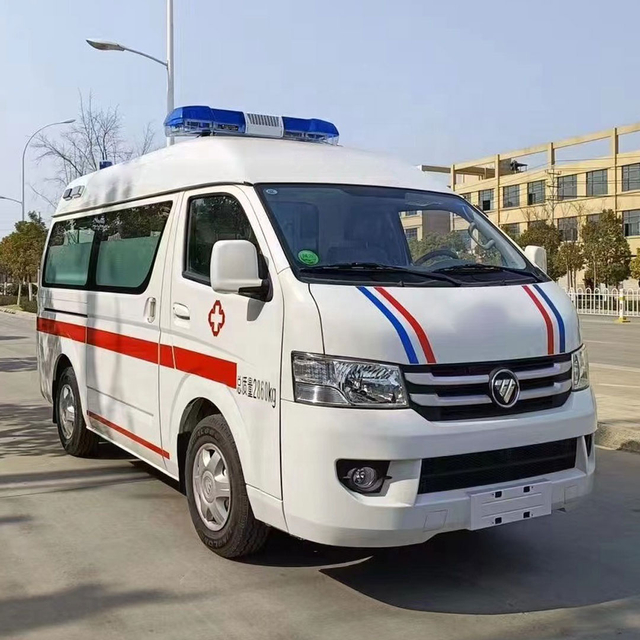 FOTON G7 Diesel Ambulance Equipment Ven Tilator New Medical Ambulance Car