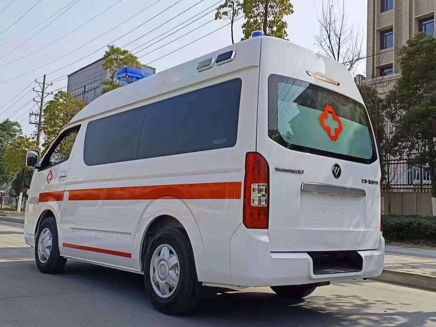 FOTON G7 Diesel Ambulance Equipment Ven Tilator New Medical Ambulance Car
