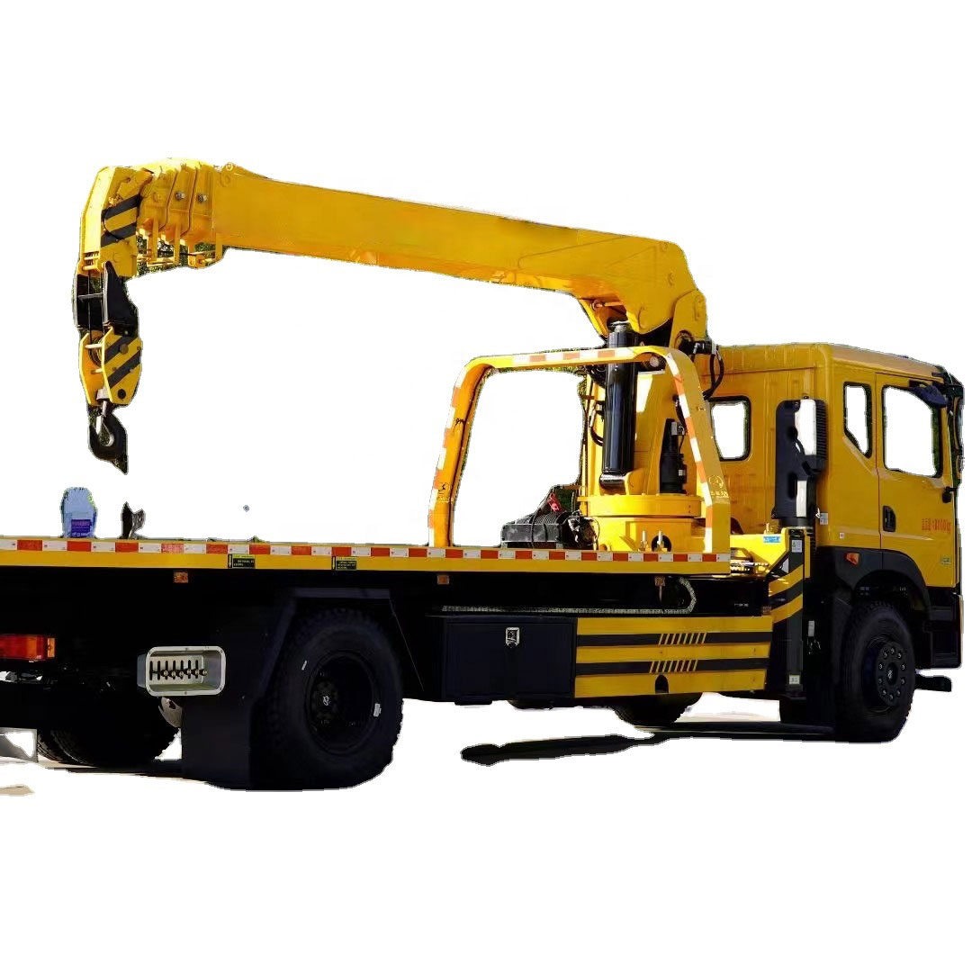 8 Ton Dongfeng 1 Pull 2 Cars Tow Wrecker Truck 